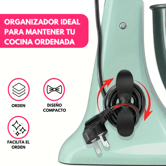 Pack x6 Organizador De Cables Para Electrodomésticos - Muy Moderna Uruguay