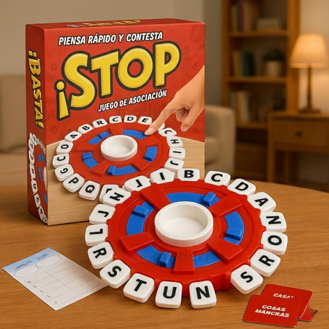 Juego De Mesa Stop En Español