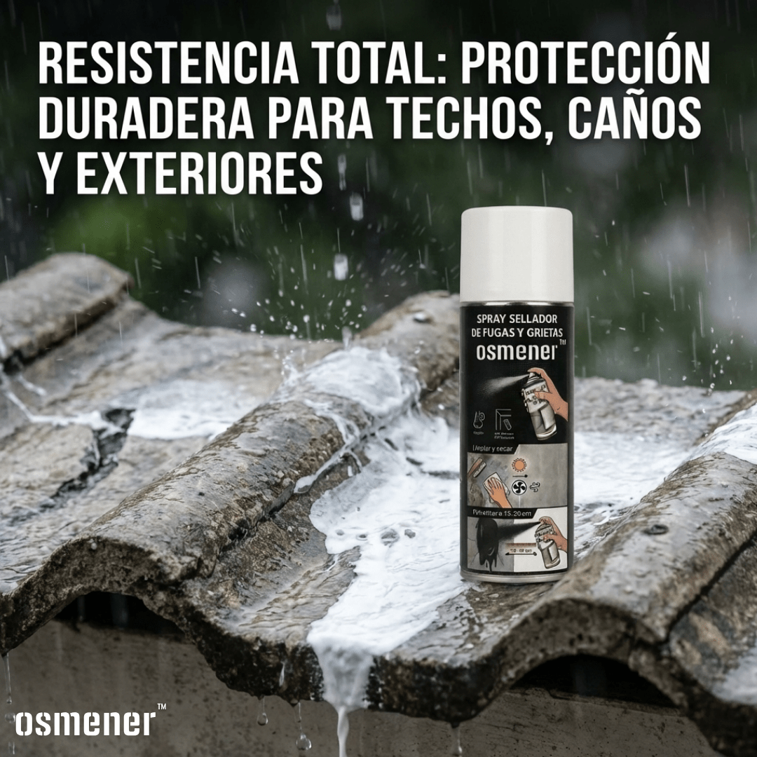 Spray Sellador Impermeabilizante Para Filtraciones De Agua - OSMENER - Muy Moderna Uruguay