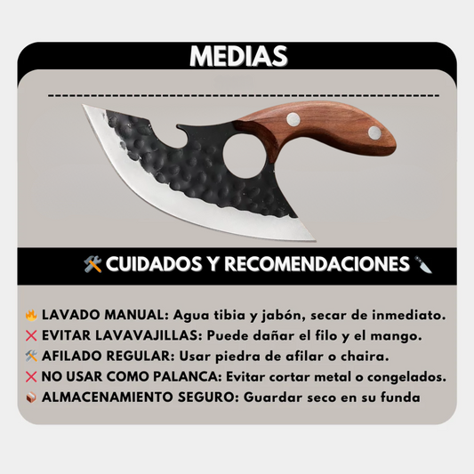 Cuchillo Japonés TATSU™ modelo Bushido con Funda