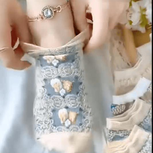 5 Pares Medias Cortas Mujer Transpirables Y Cómodas - Muy Moderna Uruguay
