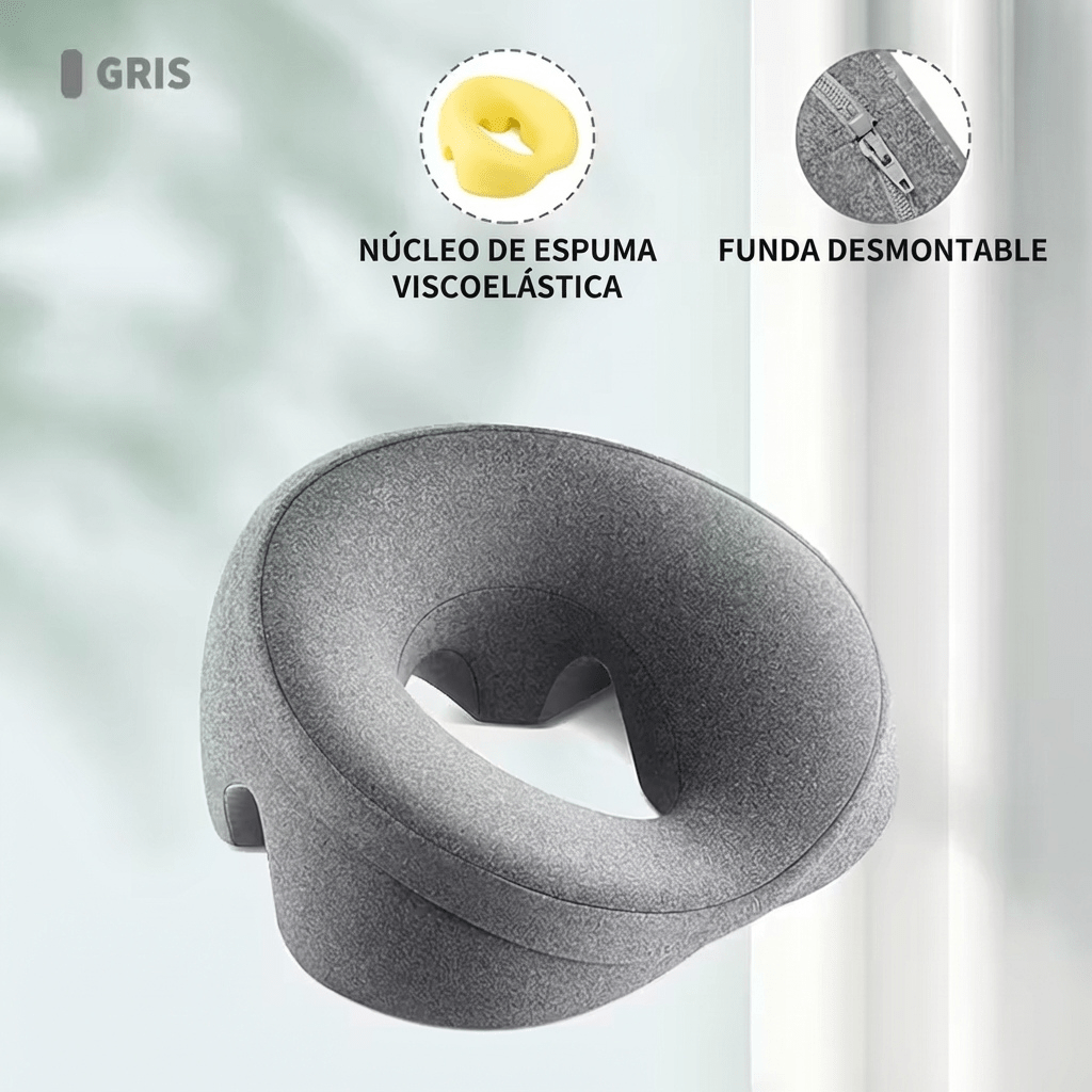 Almohada Viscoelástica De Apoyo Boca Abajo para Masajes - Muy Moderna Uruguay