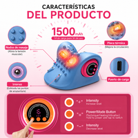 Masajeador Cervical Electroestimulación Calor y Vibración 4 en 1