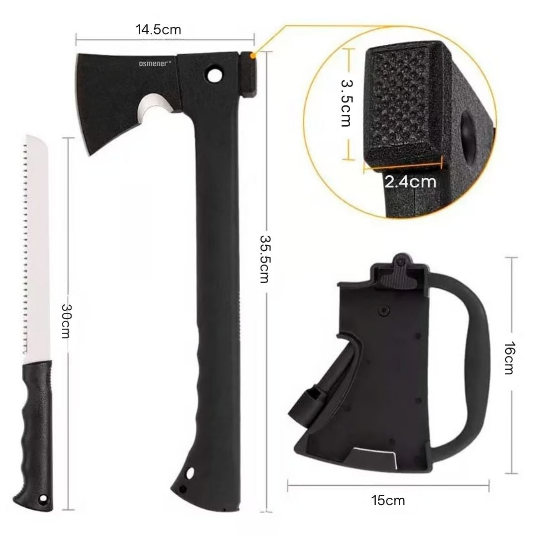Hacha Táctica con Cuchillo OSMENER