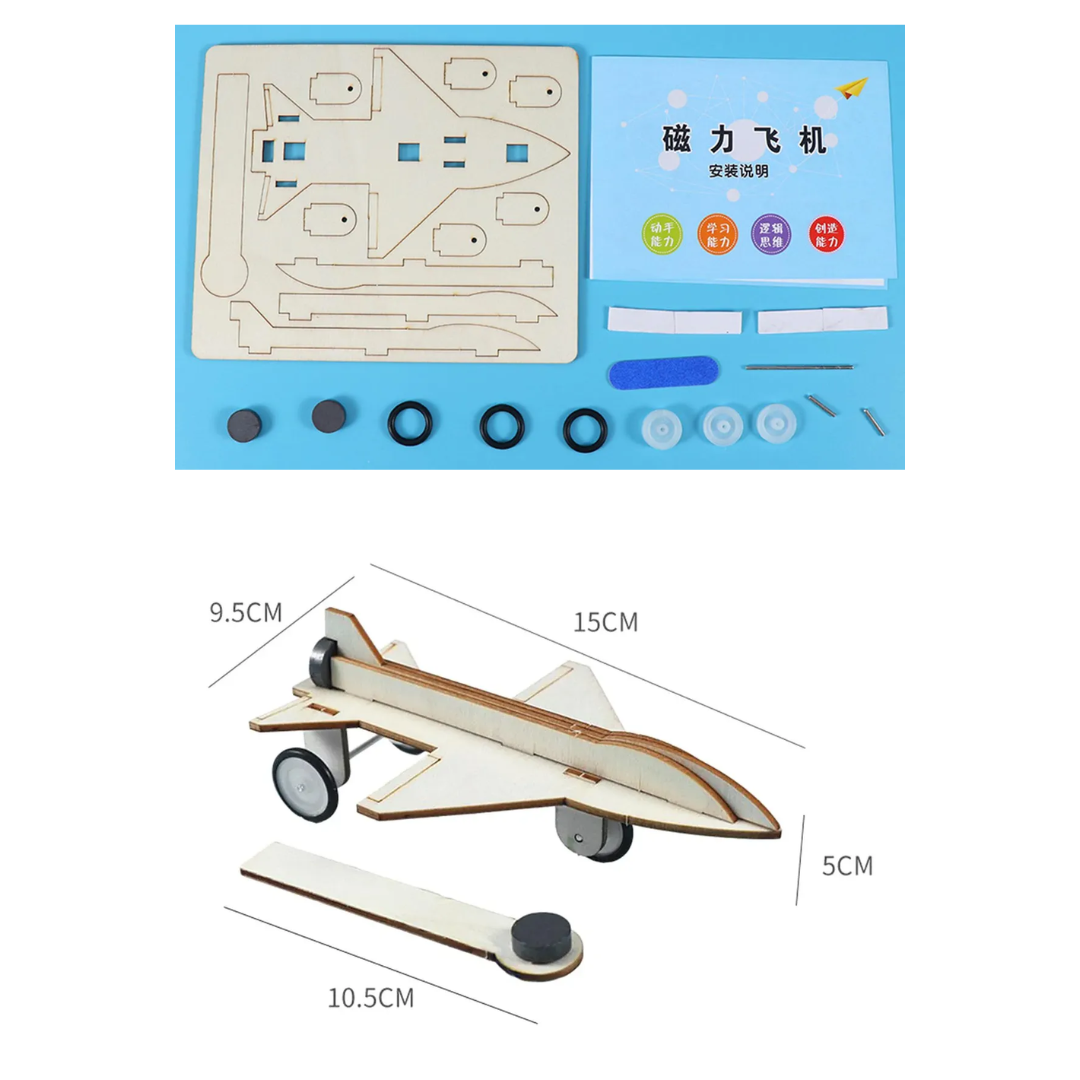 Kit STEM de Madera para Armar – Robot Solar Educativo para Niños
