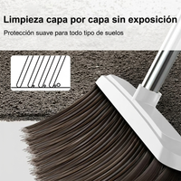 Set de Escoba y Pala Atrapa Pelos de 90cm