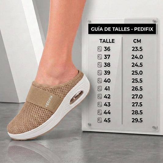 Championes Para Caminar Con Cámara De Aire y Ventilacion PEDIFIX