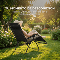 Reposera Reclinable Gravedad Cero Plegable - Muy Moderna Uruguay