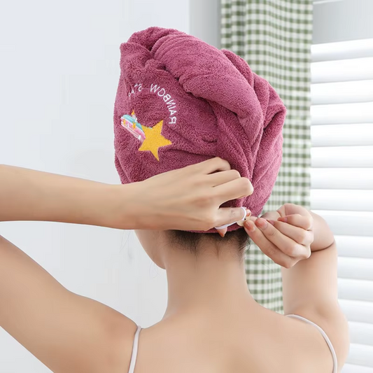 Toalla para Cabello de Secado Rápido
