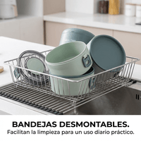 Luncheras Térmicas Apilables Acero Inox Pack x4 - Muy Moderna Uruguay