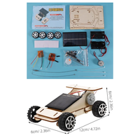 Kit STEM de Madera para Armar – Robot Solar Educativo para Niños