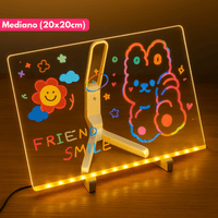 Pizarra LED Mágica Para Dibujar Con Luces Infantil Montessori - Muy Moderna Uruguay