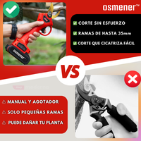 Tijera de Poda Recargable Osmener™