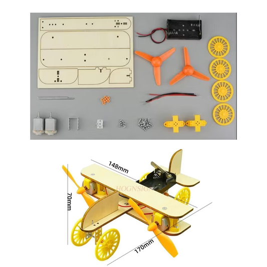 Kit STEM de Madera para Armar – Robot Educativo para Niños