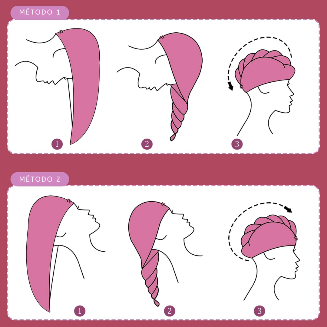 Toalla para Cabello de Secado Rápido