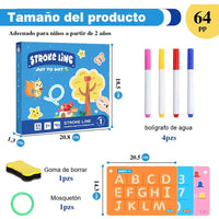 Libro Montessori De Escritura Y Dibujo 64 Páginas