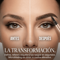 Lápiz para Cejas Efecto 3D Microblading — Resultado Profesional en Casa - Muy Moderna Uruguay