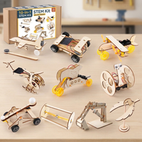 Kit STEM de Madera para Armar – Robot Solar Educativo para Niños