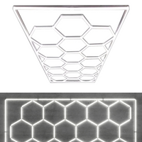 Panel Luz LED Hexagonal Detailing