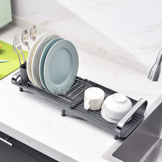Escurridor Platos Slider Extensible Vajilla Vasos Cubiertos