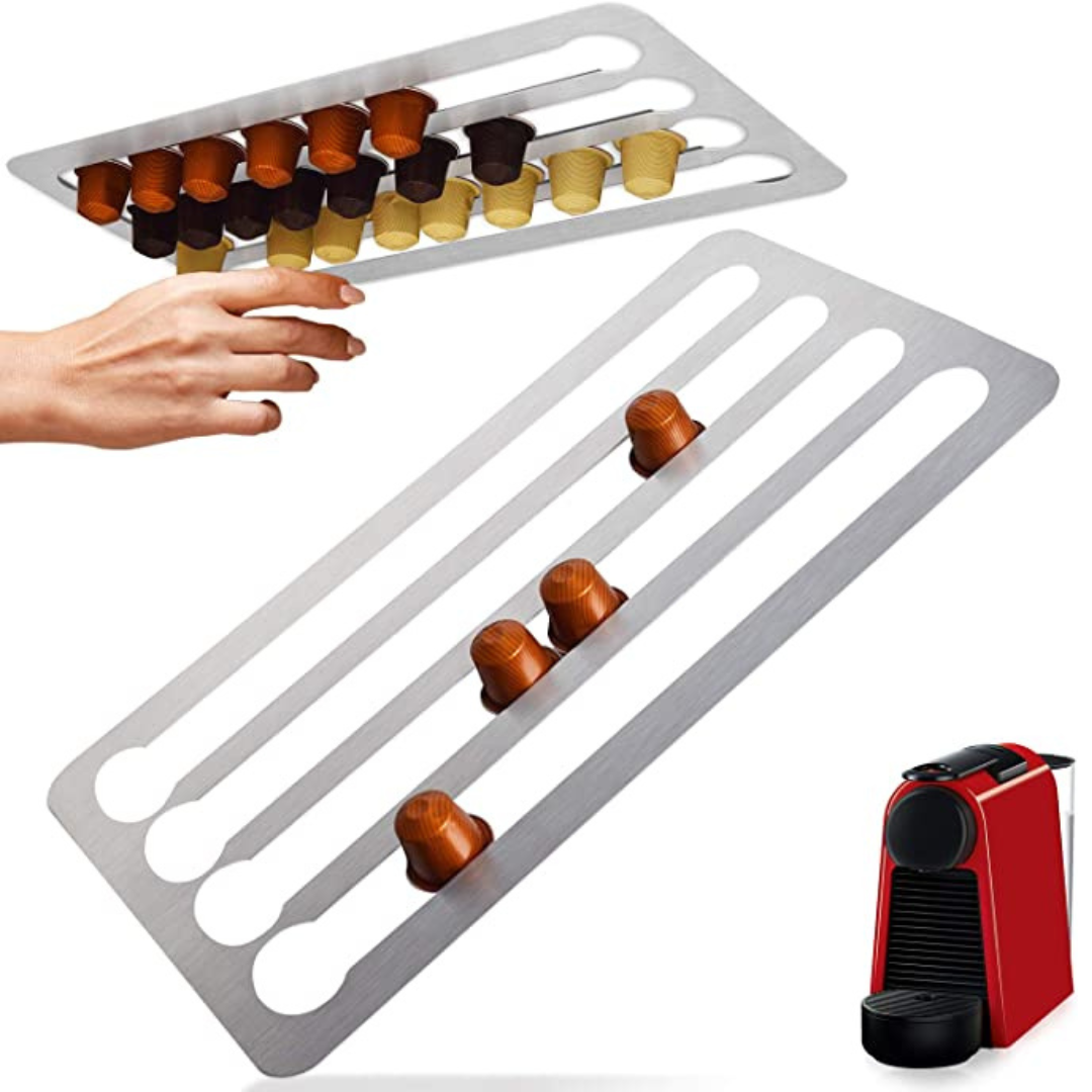 Soporte Adhesivo para Capsulas de Café Compatible con Nespresso