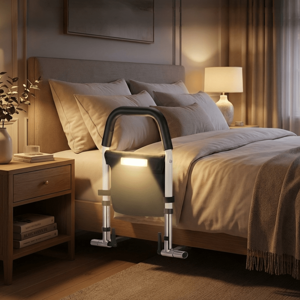 Pasamanos de Cama con Luz LED - Muy Moderna Uruguay