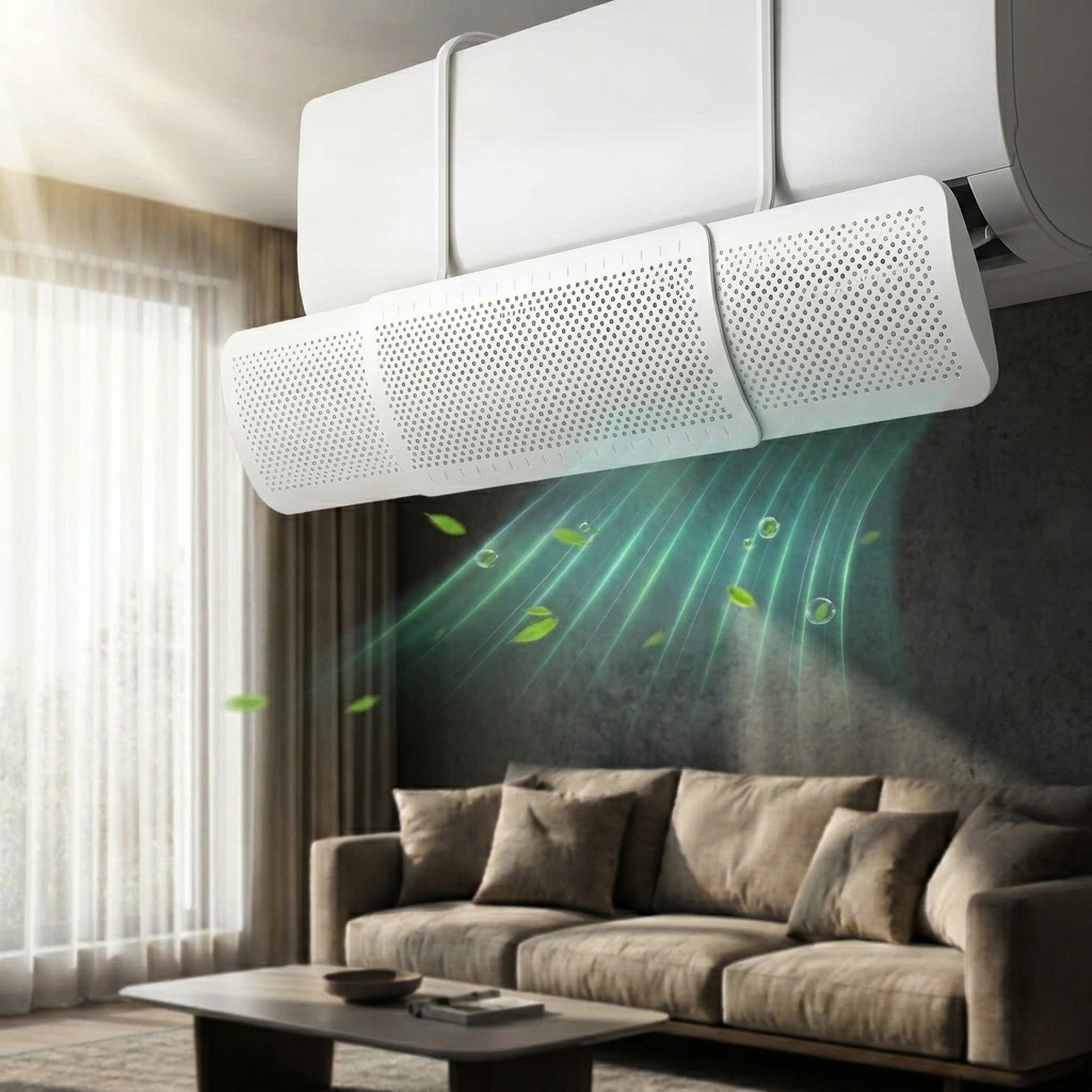 Deflector Retráctil Aire Acondicionado Extensible