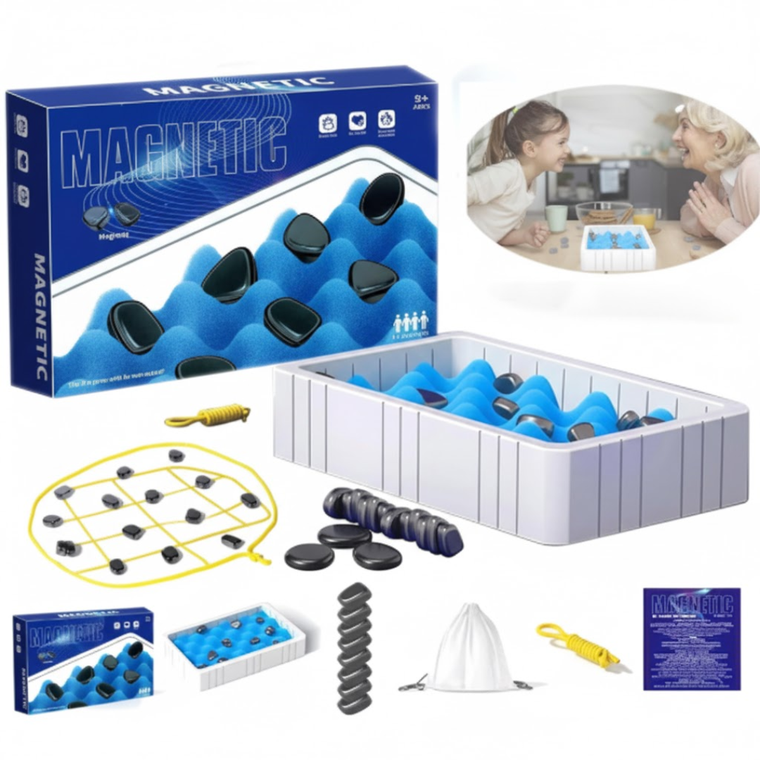 Juego De Mesa Ajedrez Magnético Estrategia Con Imanes