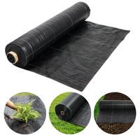 Malla Antihierba Geotextil Permeable Para Jardín E Invernadero 10m