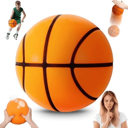 Pelota Basketball N°5 Silenciosa Interior Espuma Pu Anti - ruido - Muy Moderna Uruguay