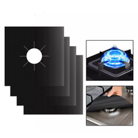 Set x4 Cubre Hornallas de Teflon