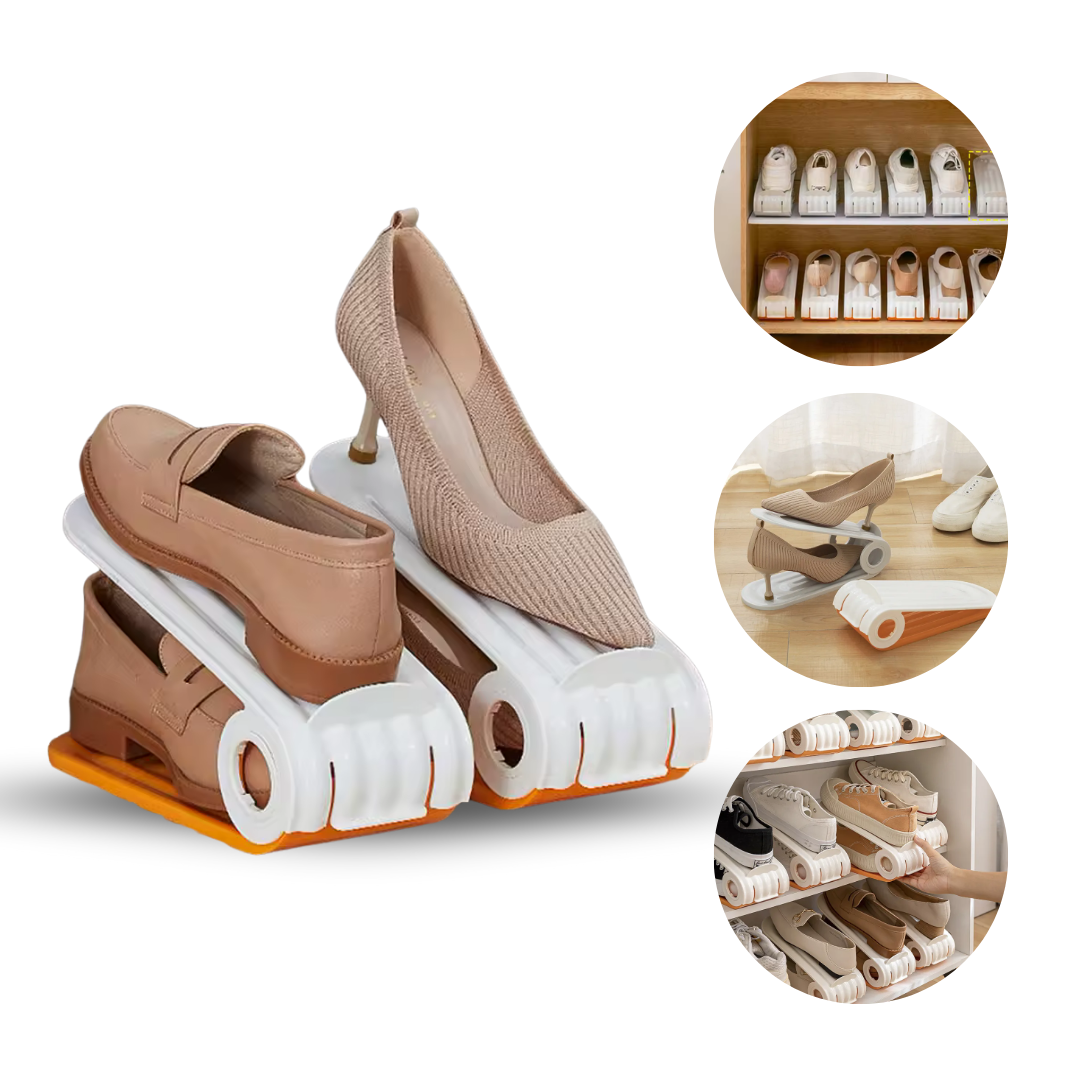 Organizador De Zapatos Individual Plástico Set 6 Unidades