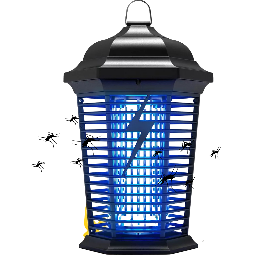 Exterminador De Mosquitos Insectocutor Uv Potente 4200v