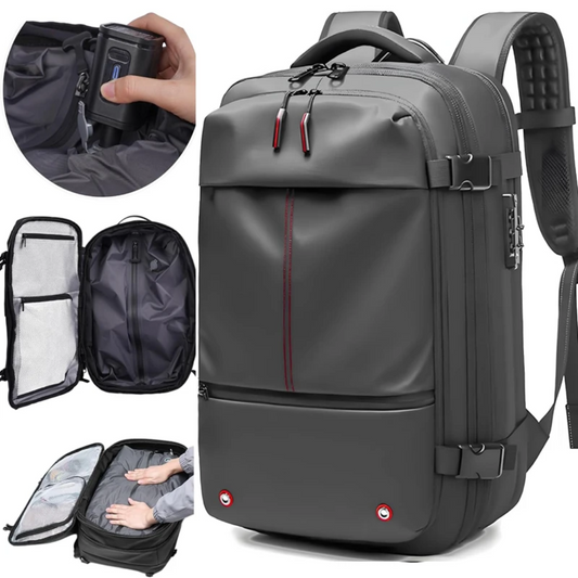 Mochila De Viaje Impermeable Con Compresor De Vacío