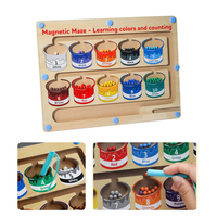 Laberinto Magnético De Madera Didáctico Montessori