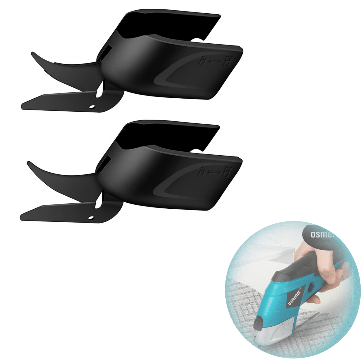 Pack x 2 Repuestos de Tijera de Tela Recargable Osmener™ - Muy Moderna Uruguay