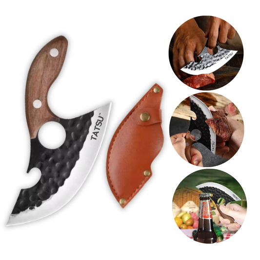Cuchillo Japonés TATSU™ modelo Bushido con Funda