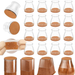 Set x24 Protectores de Silicona para Muebles