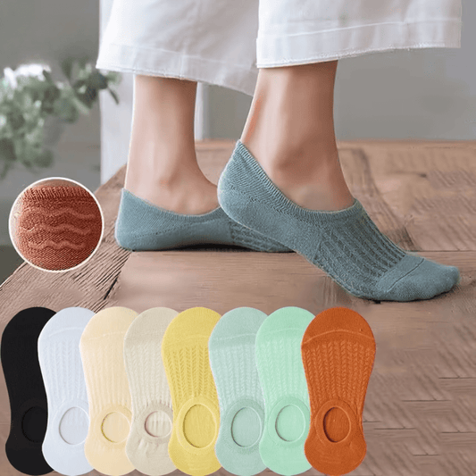 10 Pares De Soquetes Medias Invisibles De Algodón Para Mujer - Muy Moderna Uruguay