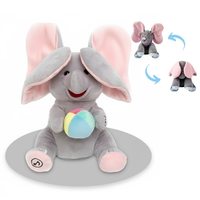 Peluche Elefante Interactivo Musical Con Movimiento Y Canciones