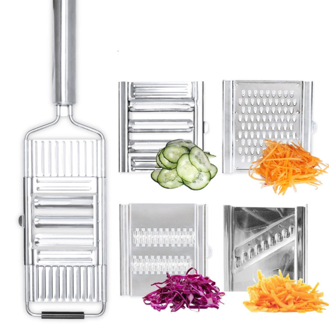 Rallador Multi Slicer con 4 Cuchillas Intercambiables