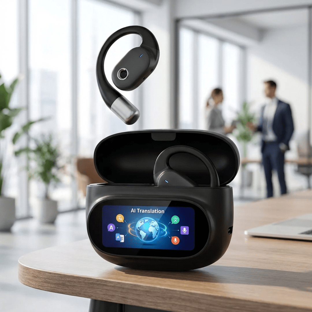 Auriculares Bluetooth Traductores con Inteligencia Artificial Traducción App IA - Muy Moderna Uruguay