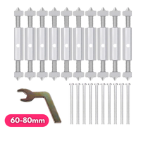 Kit De Reparación Para Tomacorrientes x10 Tornillos