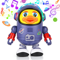 Juguete Interactivo Musical de Pato Astronauta Bailarín