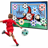 Alfombra de Fútbol con Pelota de Velcro 150x100 cm