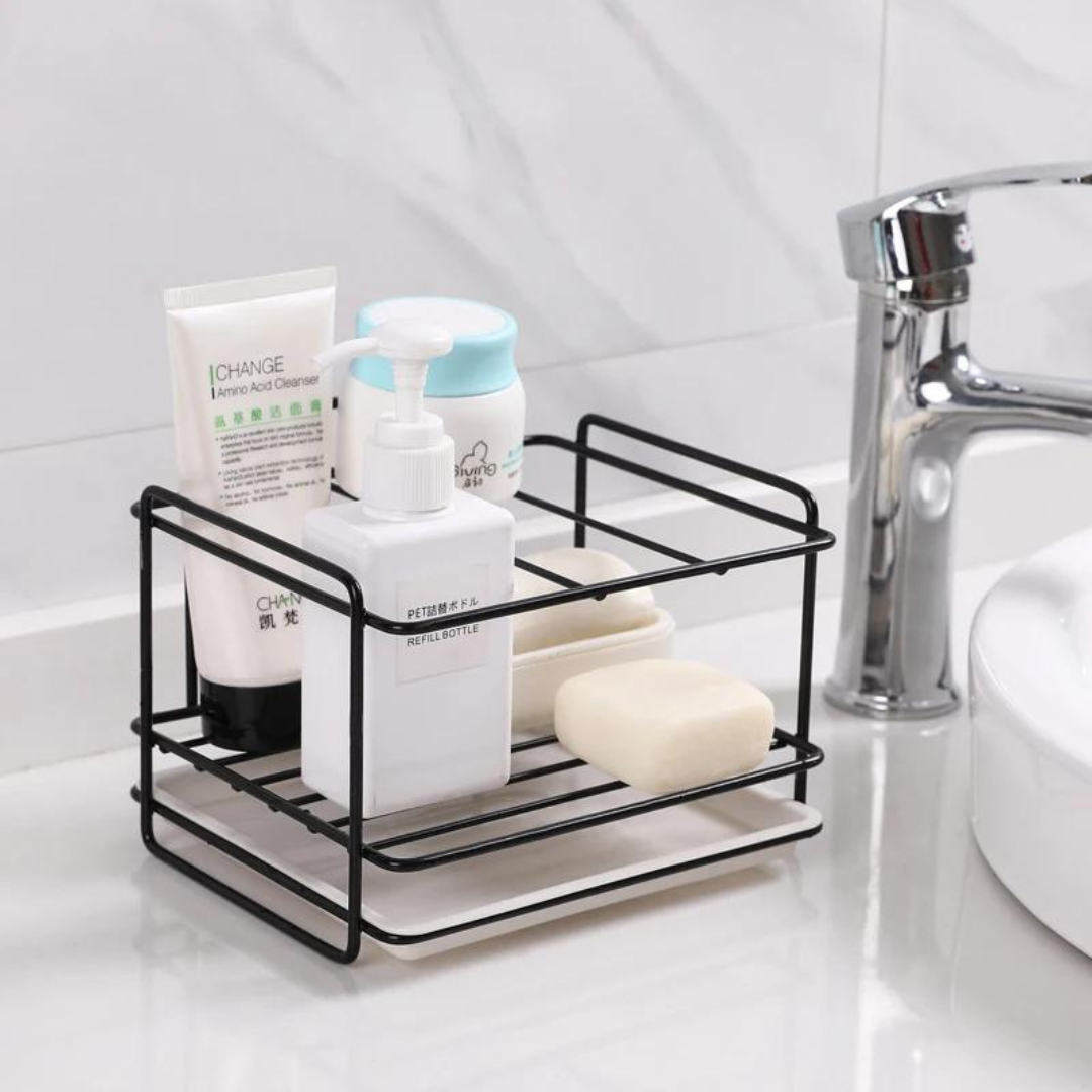 Estante de Shampoo Adhesivo Metalico