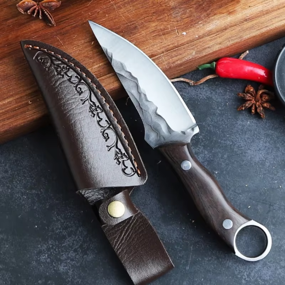 Cuchillo Deshuesador con Mango de Madera