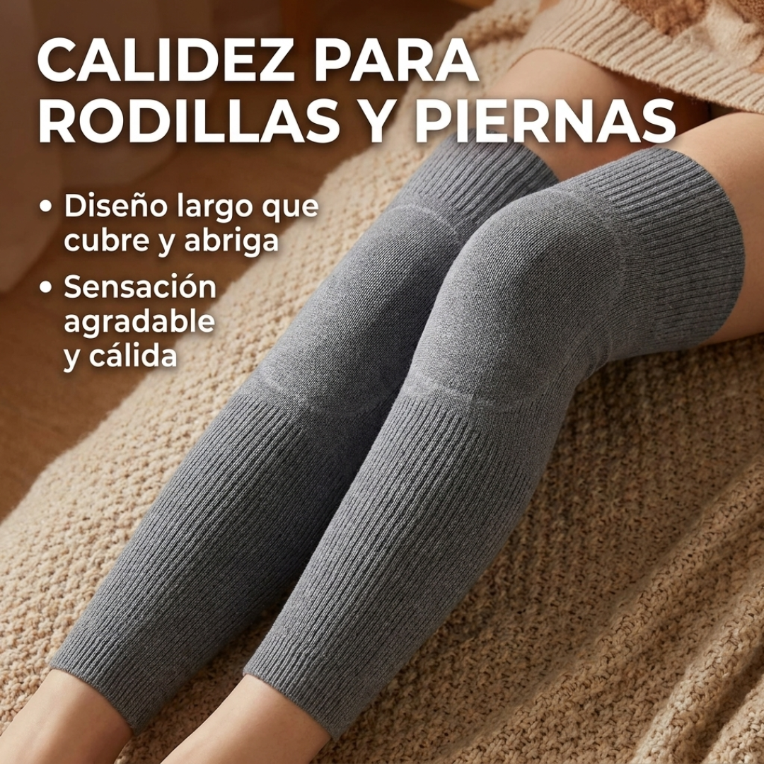 Rodilleras Abrigadas Térmicas Largas para Invierno