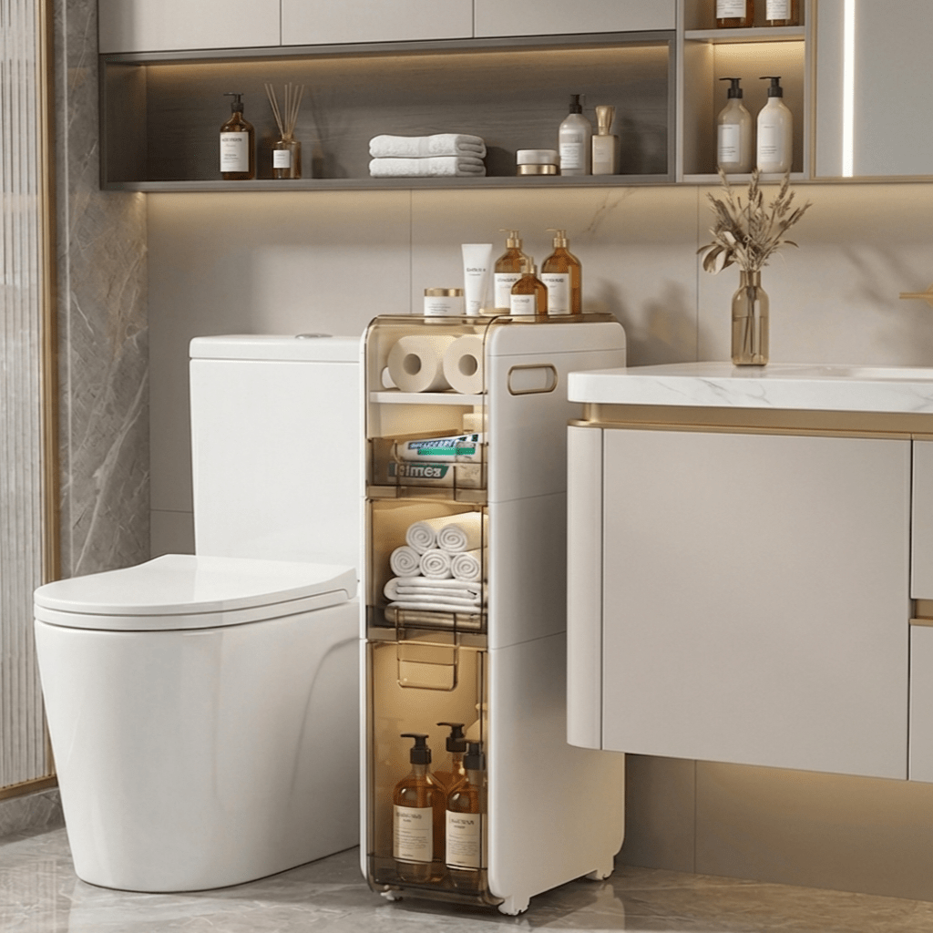 Carrito Organizador De Baño Para Espacios Reducidos - muymo hogar - Muy Moderna Uruguay