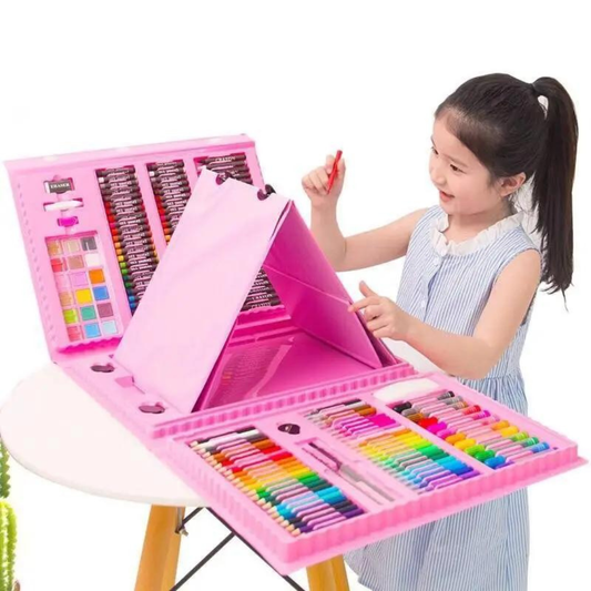 Kit Maletin De Arte Escolar 208 Piezas - Muy Moderna Uruguay